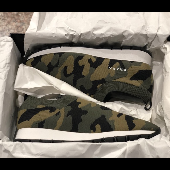 NIB Prada Slip-On Fabric upper/rubber sole. - Picture 2 of 7